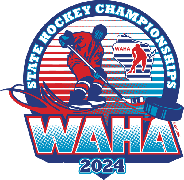 2024 WAHA State Hockey Championships 37433MN Northwest Designs Ink