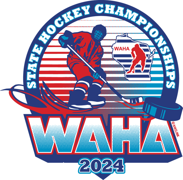 2024 WAHA State Hockey Championships 37433MN Northwest Designs Ink