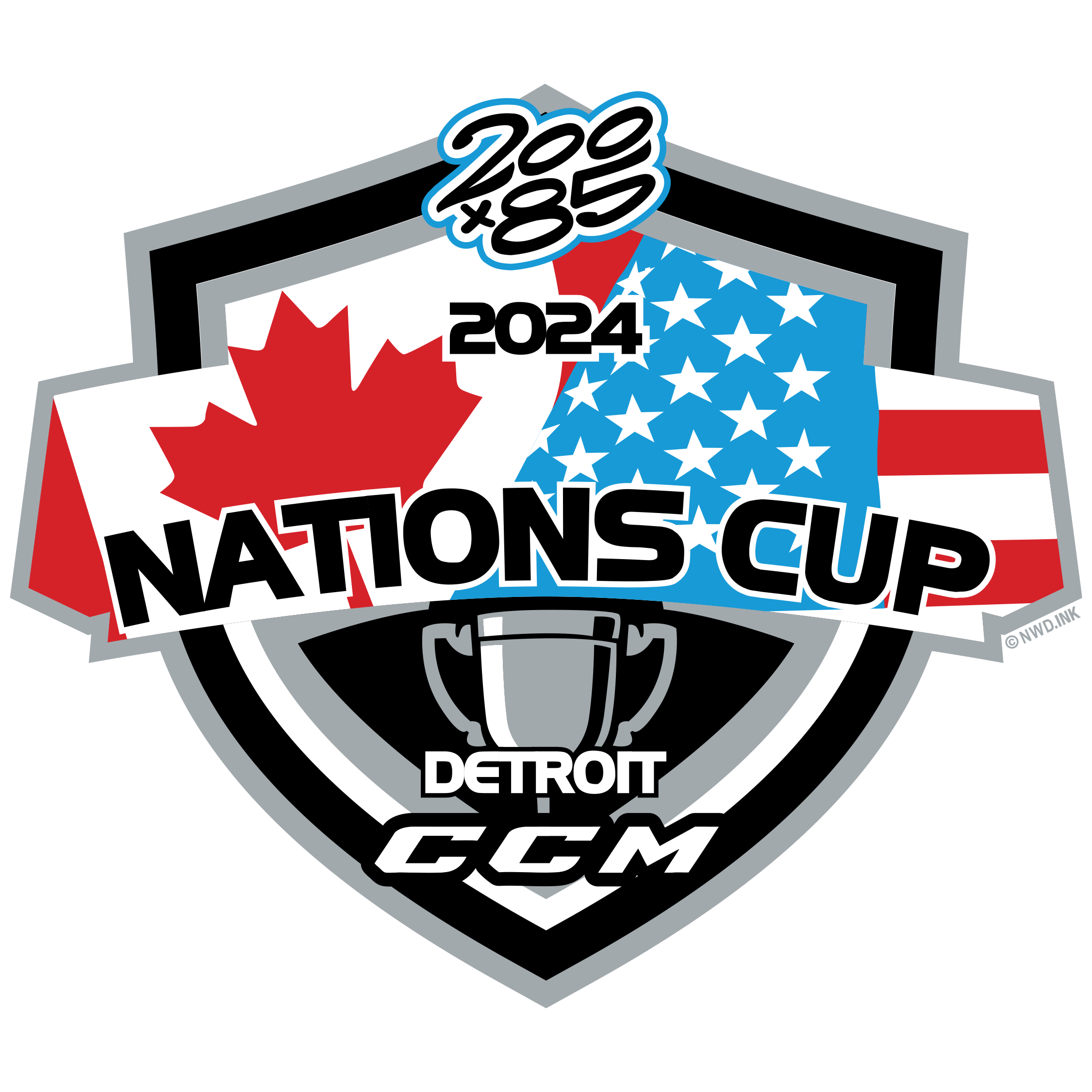 2024 CCM NATIONS CUP (DETROIT) / 38344IL Northwest Designs Ink