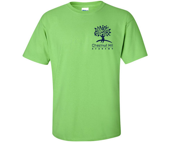 G200-CHA T-shirt Lime (Tree Design One Color)